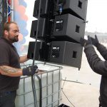 Wiring the line array
