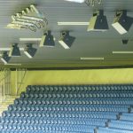 iStium loudspeakers in the football stadium