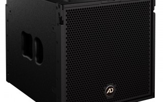 The 15 inch Neodymium Subwoofer TouringLine Compact Bass can be staked as well as flown